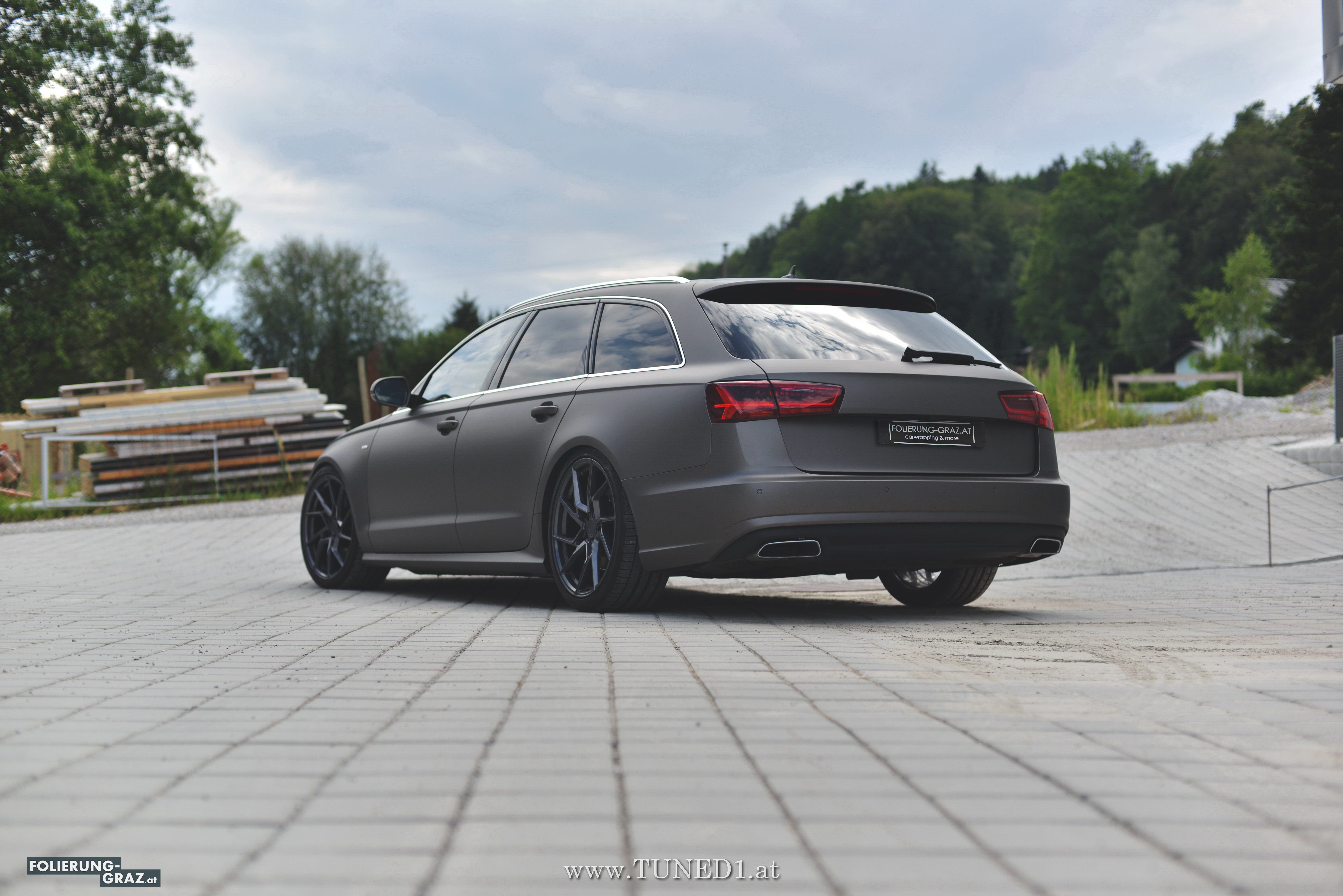 Audi A6  Charcoal Metallic 